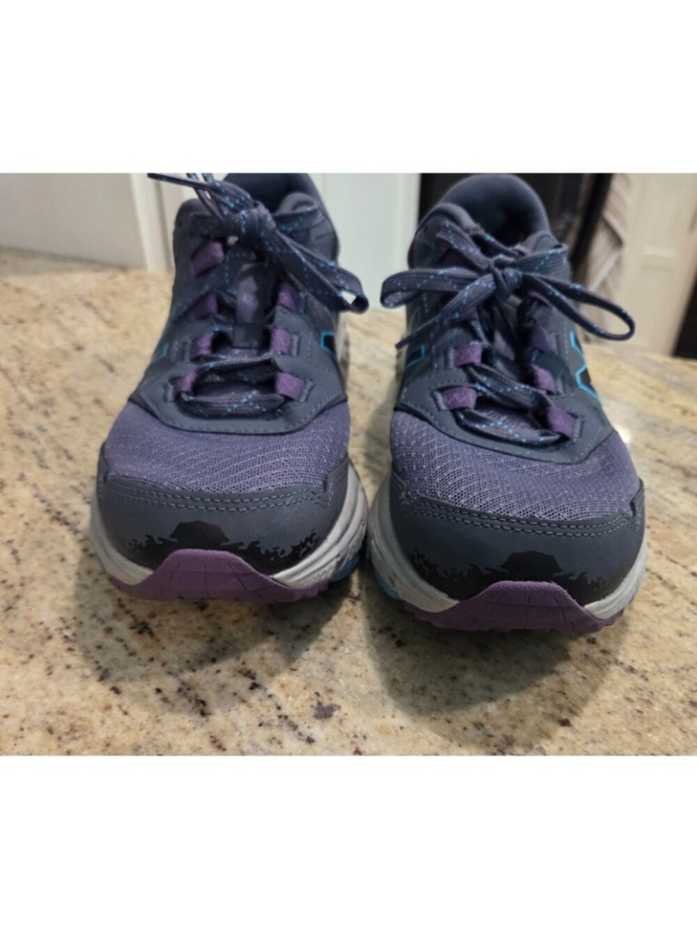 New Balance 510 v5 gray purple WT510CT5 Woman Size 8 Sneakers Retro Shoes - Picture 3 of 13